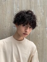 フィフス(fifth) コンマヘア ツイストパーマ マッシュウルフ ツーブロック