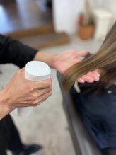 アミノ酸たっぷりの『アミノ水』で薬剤の浸透を促進☆