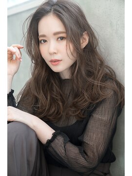 フレーム なんば店(FRAME) 【FRAME なんば】ゆるふわグレージュロング