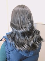 ルー(loup)&nbsp;ブルーブラック/艶カラー/韓国/髪質改善/福岡/天神/大名