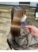 #高難度縮毛矯正#酸性ストレート