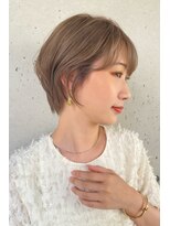 ニューヨークニューヨーク 桂店(NYNY)&nbsp;柔らかグレージュのくびれショート