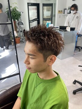 カルロイースタイル(CARLO e-style) ツーブロックショートスタイル