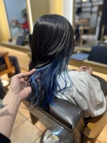 モテナ アット ベッピン(motenas at Beppin s)&nbsp;インナーカラー/ブルー