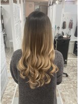 ハイエクステンション 京都駅前店(Hi-Extension)&nbsp;グラデーションベージュ▼miho009