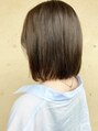 ピケ(pique) 王道のボブ。お顔に合わせて前髪の調整などをします。