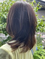 ナゴミ(NAGOMI)&nbsp;ウルフ/レイヤースタイル　30代/40代