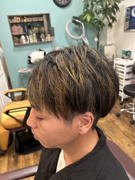 ジョーダン ヘアーワークス(JohDan hair works) ストレートハイライトメッシュ