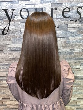 ユアーズヘアー センター南店(youres hair) 艶々ストレート