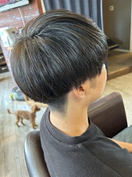 アンスール(Une seule) 刈り上げ×マッシュ