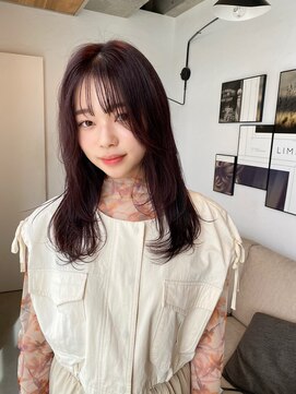 ラヴィズム 長岡店(LUVISM) 10代20代30代◎韓国ヘアー顔周りレイヤーおくれ毛前髪