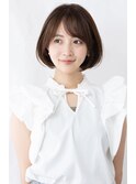 【lien.自由が丘・枦山】グレーベージュ/くびレイヤーロング黒髪