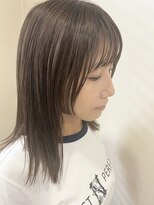 イーストハムヘッドショップ(EAST HAM head shop) 姫カット/ミディアム/マットブラウン