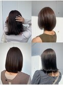 20代30代40代艶感ストレートアッシュグレージュ透明感ロング