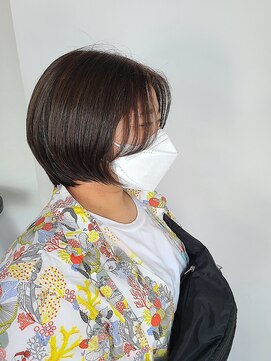 榮(Salon de 榮) 伸ばしかけボブ