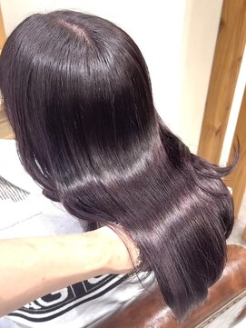 ローネス ギンザ(LONESS ginza) ピンクブラウン/艶髪/ブリーチなしカラー/ラベンダー/髪質改善