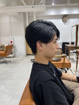 ネイロ 錦糸町(NeiRo) アッシュブラックカルマパーマベリーショートダークアッシュ