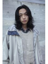 ブークル(boucle)&nbsp;メンズロング　メンズレイヤー　ロン毛パーマ