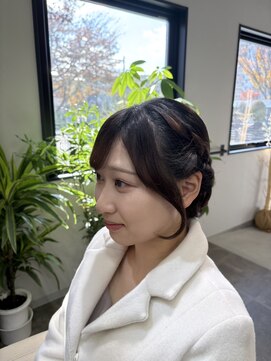 シバヘアー(shiba hair) ヘアアレンジ