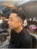 バーバーカットバーバースタイルバリカンスーツ面接就活モテ髪