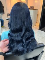 ブレンド 渋谷(BLend)&nbsp;縮毛矯正.レイヤーカット.ブルーブラック.髪質改善. 黒髪