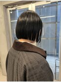 ボブ/ミニボブ/ショート/ショートボブ/ぱっつん前髪