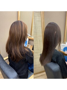 エダ 鎌倉(edA.) 髪質改善ストレート/縮毛矯正/小顔/ワンレン/40代/50代