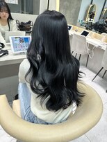 ロンドメリア 天神大名店(Lond Melia) ★メルティカラーフェミニンロング似合わせカットミディア厶艶髪