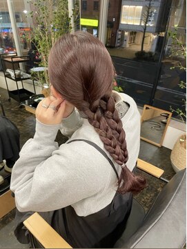 メク(meku) 暖色カラー×簡単アレンジ