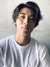 メンズカット+ヘッドスパ+オプションメニュー ￥6880 [表参道駅/Men's]