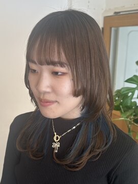 ミンティング(MINTing) 似合わせロングレイヤー/インナーカラー/恵比寿