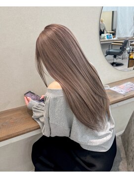 ローレン(Lolen.) ロングハイトーン ミルクティーグレージュ ふじゆー