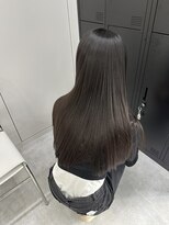 ディジョン 自由ヶ丘(Dijon)&nbsp;韓国顔まわりレイヤーカットグレージュオリーブベージュブラウン