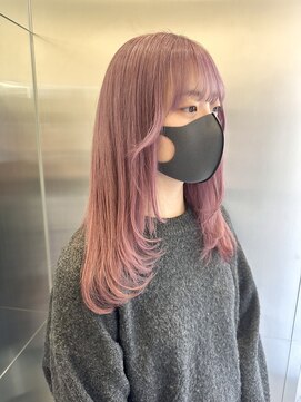 ゴウトゥデイシェアサロン 町田店(GO TODAY SHAiRE SALON) ホワイトピンクベージュ/フェイスレイヤー【町田】