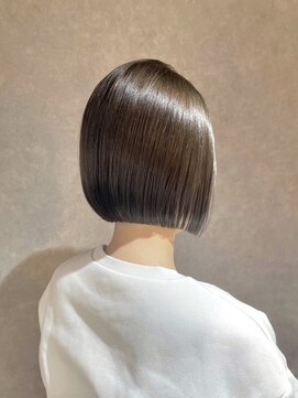 サロウィン 岡山店(SALOWIN) 愛され艶髪モテ髪ミニボブ髪質改善