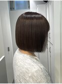 ミニボブ髪質改善ボブ縮毛矯正レイヤー20代30代40代[表参道]