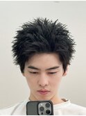 スパイキーショート刈り上げなし
