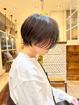 ペスカケイクリエイティブ(PESCA K-CREATIVE) 顔周りシースルーショート