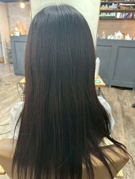 梅雨対策/髪質改善美髪縮毛矯正/似合わせカット絹髪ストレート