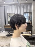 ボブ/ショートボブ/ハイライト/原宿/北参道/白髪染め/白髪ぼかし