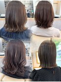結べる長さのボブ