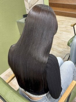 ジプソ(Gypso Hair salon)の写真/【艶×持続×手触り】お客様にあわせたケア。オーダーメイドトリートメントで美髪をサポート◎