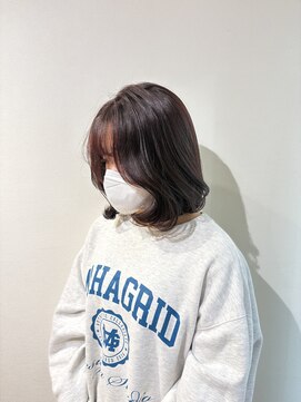 ゼスト 中野店(ZEST) 【ZEST中野/イチカ】こっくり可愛いレッドブラウン