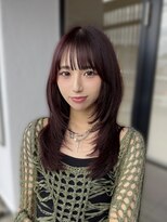 ミラートーク(MIRROR TALK)&nbsp;ハッシュレイヤー×ボルドーカラー