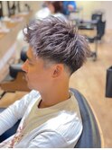 MEN’S HAIR/サーフカール/刈り上げセンターパート/春日井駅