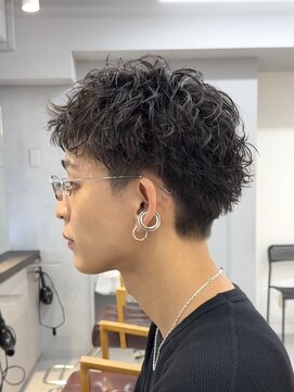 アンサー 渋谷(ANSWER) スパイキーショートツイストスパイラル短髪ツーブロック