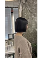 リラクオーレ 三宮 元町(LIRA CUORE) 髪質改善酸性縮毛矯正☆でつくるミニボブ!