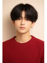 オールバーバー(OR BARBER) マッシュベース センターナチュラル メンズ 理容室