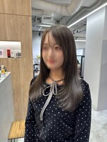 ミリー 梅田店(milly)&nbsp;オリーブグレージュ＊透明感カラー＊ブリーチなし