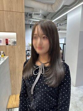 ミリー 梅田店(milly) オリーブグレージュ*透明感カラー*ブリーチなし